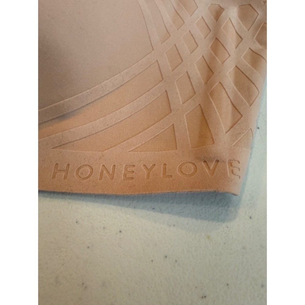 Honeylove Crossover Bra Sand Tan Wireless Seamless Support LWBR0201 Womens Large - Picture 2 of 7